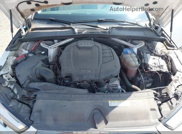 WAUENAF45JA060386 2018 AUDI A4 White Rear view