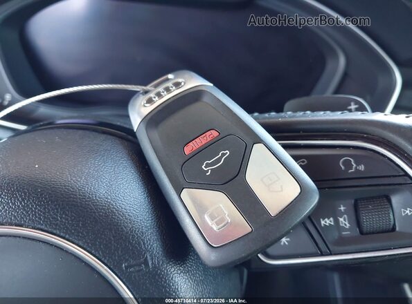 WAUENAF45JA069525 2018 AUDI A4 Red Առջևի վահանակի տեսք