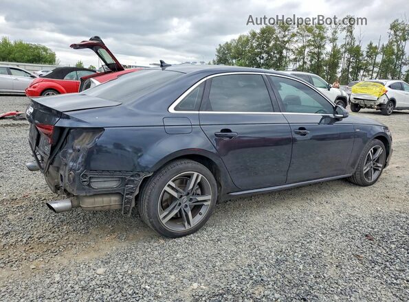 WAUENAF45JA091329 2018 AUDI A4 Blue Հետևի աջ