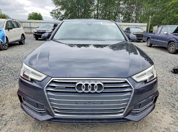 WAUENAF45JA091329 2018 AUDI A4 Blue Դիմացի տեսք