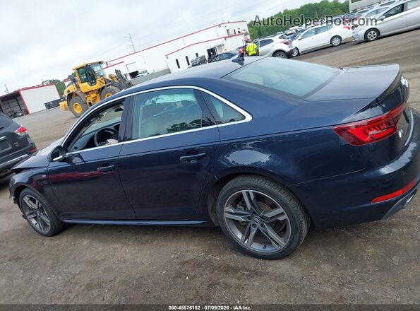 WAUENAF45JA127892 2018 AUDI A4 Blue Панорамний вид салону 360°