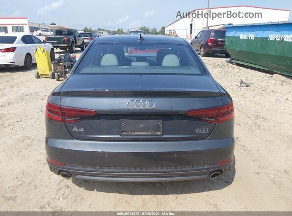 WAUENAF45JA171973 2018 AUDI A4 Gray 