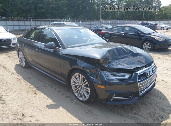 WAUENAF45JA171973 2018 AUDI A4 Gray Front view