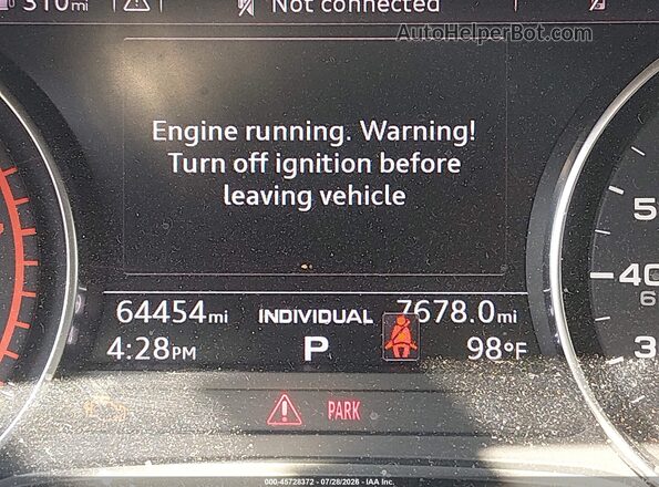 WAUENAF45JA171973 2018 AUDI A4 Gray 