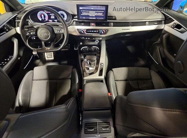 WAUENAF45LN010809 2020 AUDI A4 Blue Вид панелі приладів