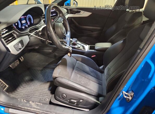 WAUENAF45LN010809 2020 AUDI A4 Blue Вид салону спереду