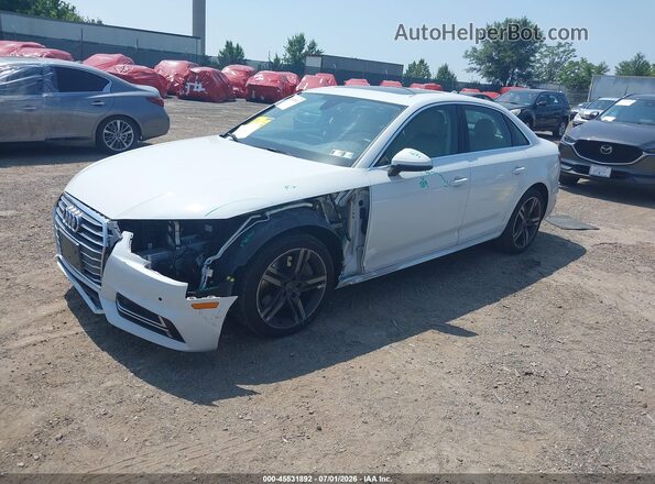 WAUENAF46HA164850 2017 AUDI A4 White Przód lewy