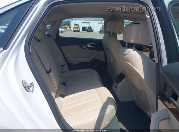 WAUENAF46HA164850 2017 AUDI A4 White Widok naklejki z numerem VIN