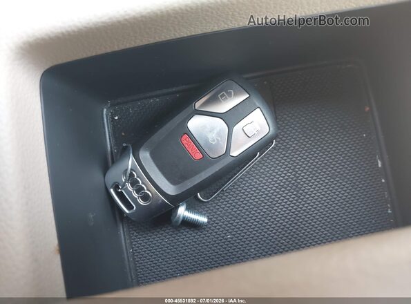 WAUENAF46HA164850 2017 AUDI A4 White Widok deski rozdzielczej