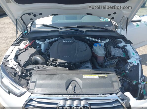 WAUENAF46HA164850 2017 AUDI A4 White Widok z tyłu