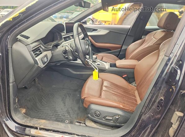 WAUENAF46HN026024 2017 AUDI A4 Blue Вид салону спереду