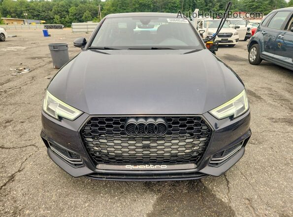 WAUENAF46HN026024 2017 AUDI A4 Blue Вид спереду