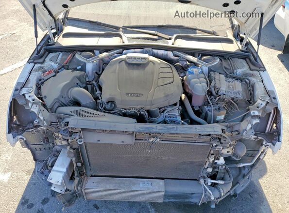 WAUENAF46HN037525 2017 AUDI A4 White Rear interior view