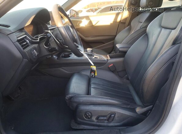 WAUENAF46HN037525 2017 AUDI A4 White Front interior view