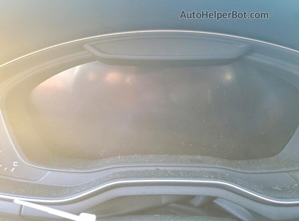 WAUENAF46HN037525 2017 AUDI A4 White Instrument cluster view