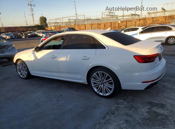 WAUENAF46HN037525 2017 AUDI A4 White Rear left