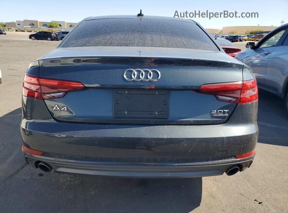 WAUENAF46HN040862 2017 AUDI A4 Gray Вид ззаду
