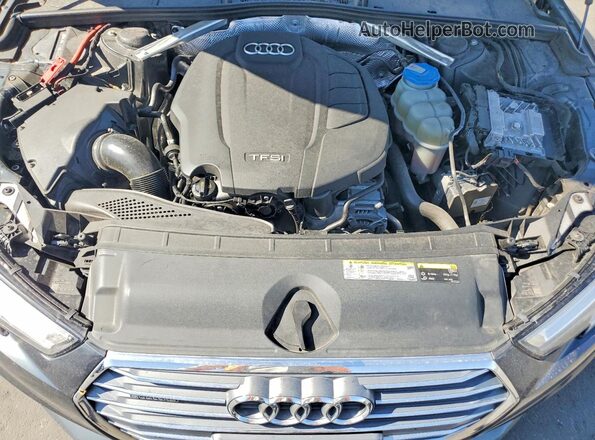 WAUENAF46HN040862 2017 AUDI A4 Gray Вид задньої частини салону