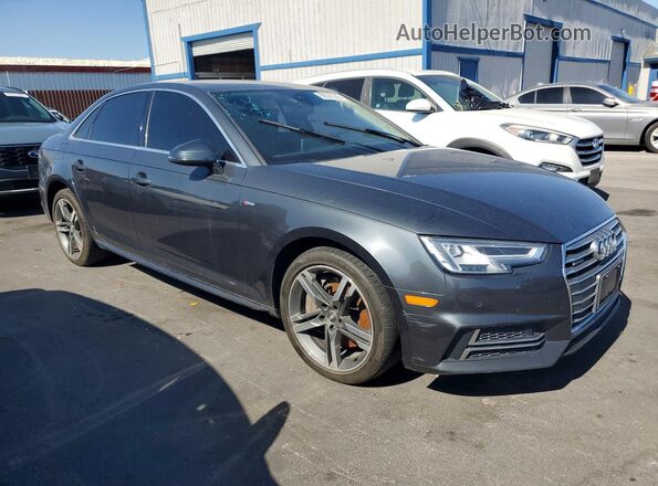 WAUENAF46HN040862 2017 AUDI A4 Gray Передня права чверть