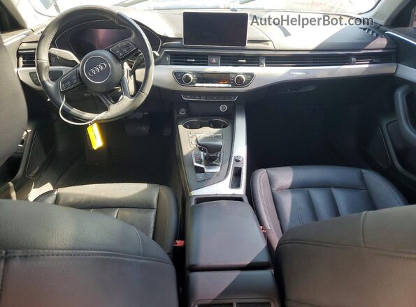 WAUENAF46HN040862 2017 AUDI A4 Gray Вид панелі приладів