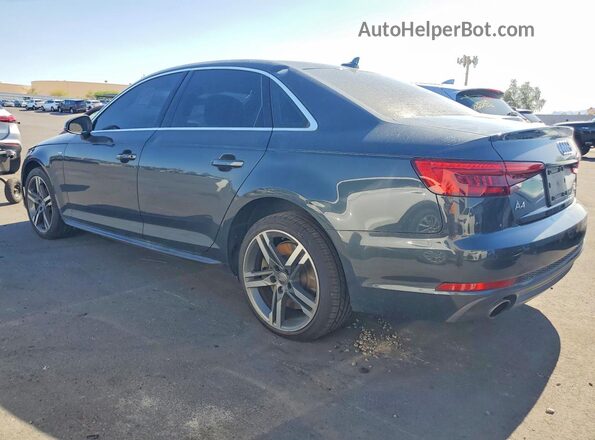 WAUENAF46HN040862 2017 AUDI A4 Gray Задня ліва чверть