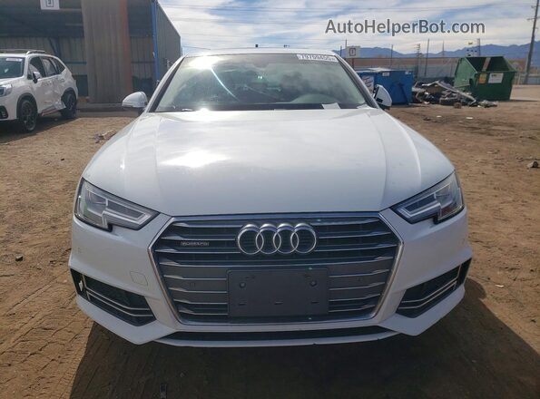 WAUENAF46HN048508 2017 AUDI A4 White Vista frontal