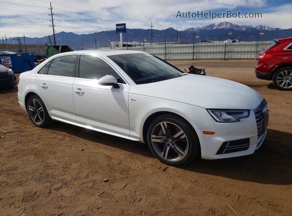 WAUENAF46HN048508 2017 AUDI A4 White Delantero derecho