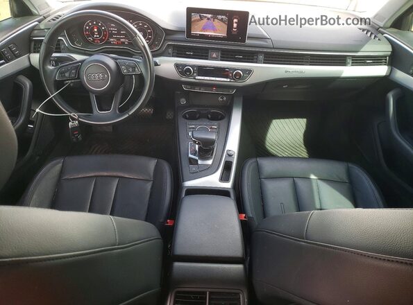 WAUENAF46HN048508 2017 AUDI A4 White Vista del salpicadero