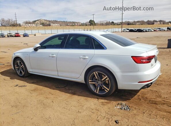 WAUENAF46HN048508 2017 AUDI A4 White Trasero izquierdo