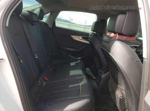 WAUENAF46HN048508 2017 AUDI A4 White Vista de los asientos traseros