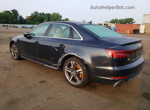 WAUENAF46JA060848 2018 AUDI A4 Charcoal Задня ліва чверть