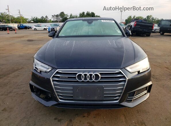 WAUENAF46JA060848 2018 AUDI A4 Charcoal Вид спереду