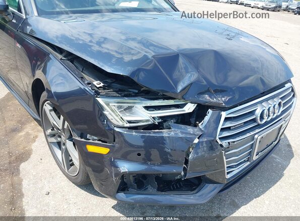 WAUENAF46JA130199 2018 AUDI A4 Blue Widok z przodu