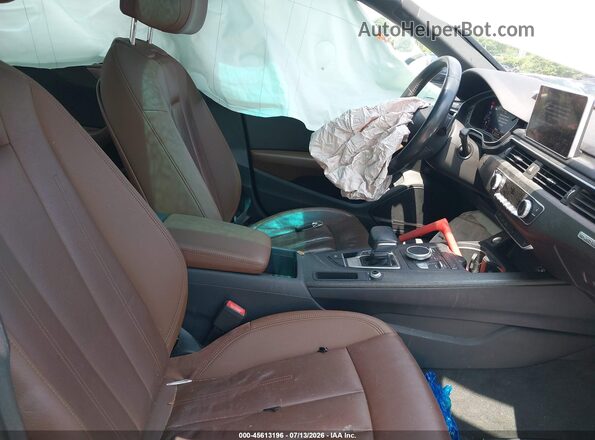 WAUENAF46JA130199 2018 AUDI A4 Blue Widok wnętrza z przodu