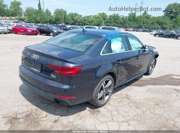 WAUENAF46JA130199 2018 AUDI A4 Blue Tył prawy