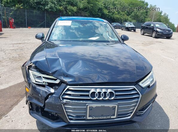 WAUENAF46JA130199 2018 AUDI A4 Blue Widok z tyłu