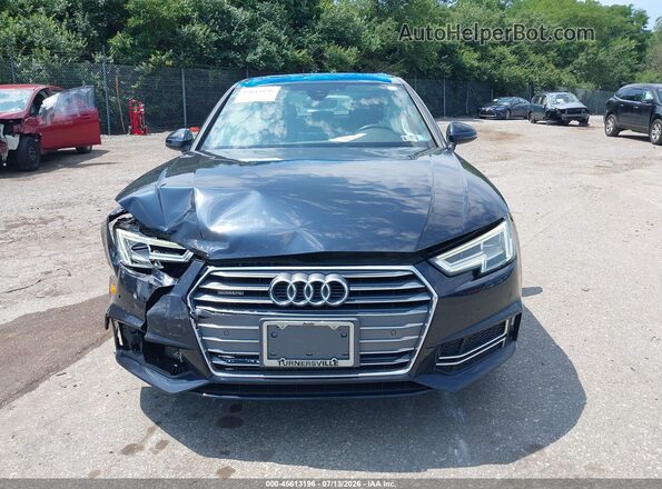WAUENAF46JA130199 2018 AUDI A4 Blue Widok wnętrza z tyłu