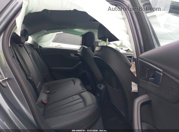 WAUENAF46JA151358 2018 AUDI A4 Gray VIN კოდის სტიკერის ხედი