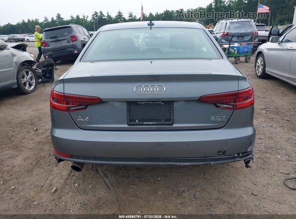 WAUENAF46JA151358 2018 AUDI A4 Gray 