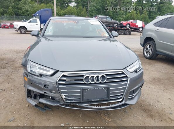 WAUENAF46JA151358 2018 AUDI A4 Gray ხელსაწყოთა პანელის ხედი