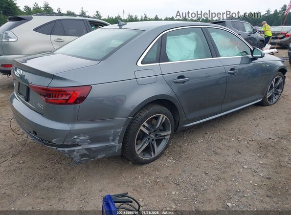 WAUENAF46JA151358 2018 AUDI A4 Gray 