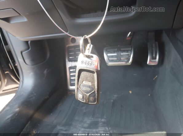 WAUENAF46JN001033 2018 AUDI A4 Black წინა პანელის ხედი