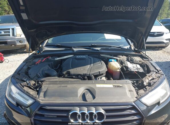 WAUENAF46JN001033 2018 AUDI A4 Black უკანა ხედი