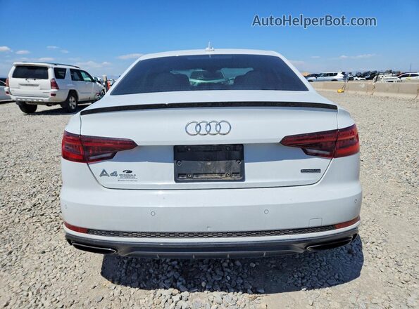 WAUENAF46KA109404 2019 AUDI A4 White Vista trasera