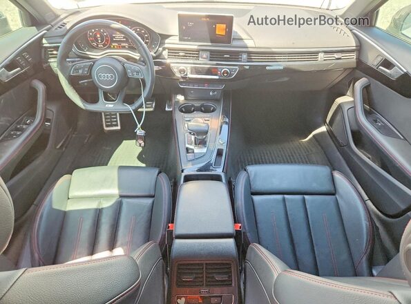 WAUENAF46KA109404 2019 AUDI A4 White Vista del salpicadero