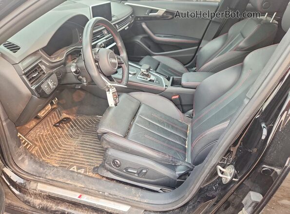 WAUENAF46KN003267 2019 AUDI A4 Black Սալոնի դիմացի տեսք