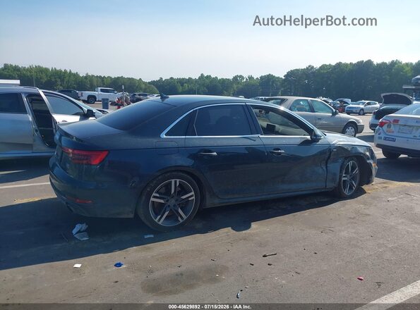WAUENAF47HN020619 2017 AUDI A4 Black უკანა სალონის ხედი
