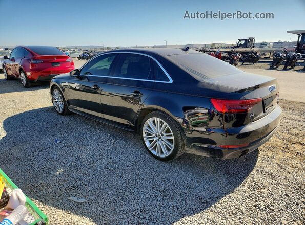 WAUENAF47HN071117 2017 AUDI A4 Черный Задняя левая четверть