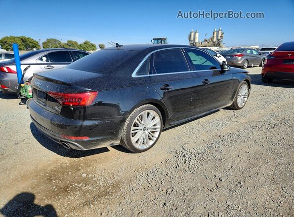WAUENAF47HN071117 2017 AUDI A4 Черный Задняя правая четверть