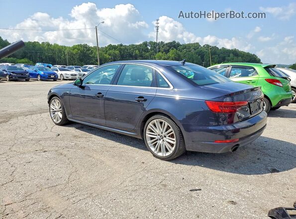 WAUENAF47HN071568 2017 AUDI A4 Blue Հետևի ձախ